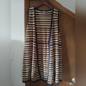 Cato Long Vest Cardigan Duster 22/24 22W 24W